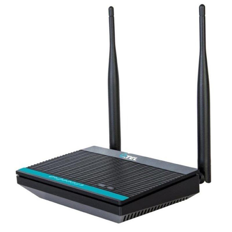 ستی نت | ستینت | setinet مودم روتر 2 آنتن یوتل مدل A304 plus ا U.Tel A304+ ADSL2+ 150Mbps +Utel A304